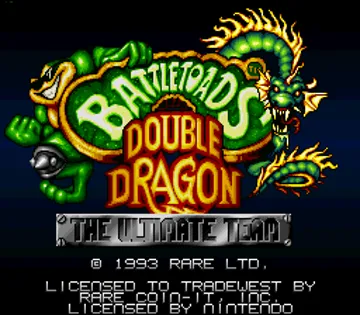 Battletoads-Double Dragon (Europe) screen shot title